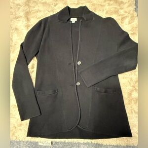 J Crew Reimagined Black Blazer